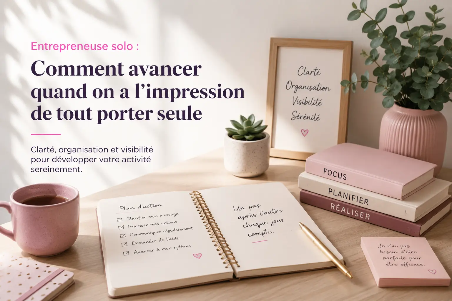 comment développer sa visibilité quand on est entrepreneuse solo